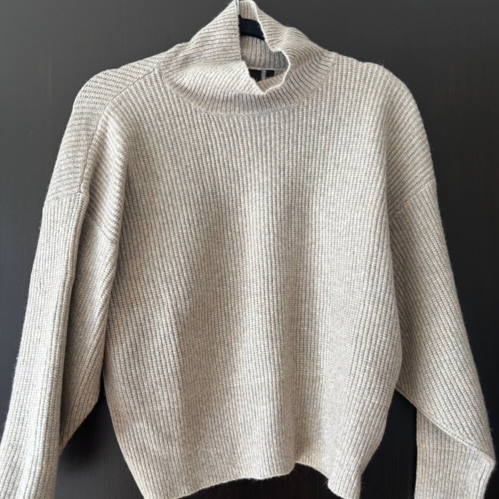 VICI Small Town Mock Neck Knit Sweater (M)